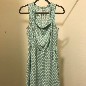Lauren Conrad Turquoise Dress